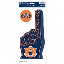 Auburn University Tigers - Finger Ultra Decal 2 Pack