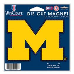 University Of Michigan Wolverines - 4.5" Die Cut Logo Magnet