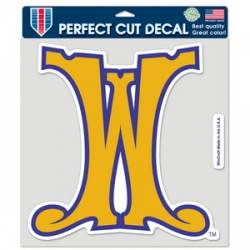 University Of Washington Huskies Retro - 8x8 Full Color Die Cut Decal