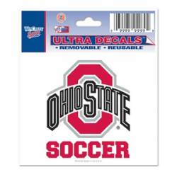 Ohio State University Buckeyes Soccer - 3x4 Ultra Decal