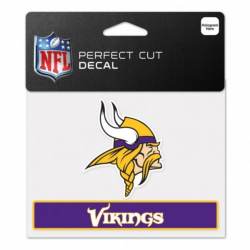 Minnesota Vikings - 4x5 Die Cut Decal