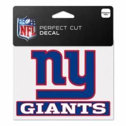 New York Giants - 4x5 Die Cut Decal