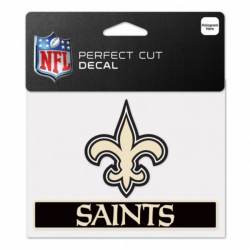 New Orleans Saints - 4x5 Die Cut Decal
