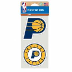 Indiana Pacers - Set of Two 4x4 Die Cut Decals