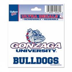 Gonzaga University Bulldogs - 3x4 Ultra Decal