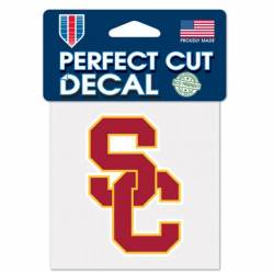 University Of Southern California USC Trojans - 4x4 Die Cut Decal