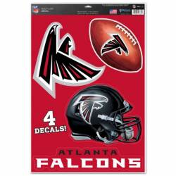 Atlanta Falcons - Set Of 4 Ultra Decals