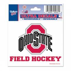 Ohio State University Buckeyes Field Hockey - 3x4 Ultra Decal