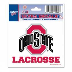Ohio State University Buckeyes Lacrosse - 3x4 Ultra Decal