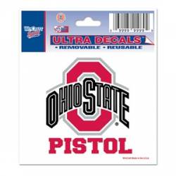 Ohio State University Buckeyes Pistol - 3x4 Ultra Decal