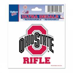 Ohio State University Buckeyes Rifle - 3x4 Ultra Decal