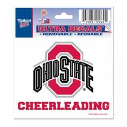 Ohio State University Buckeyes Cheerleading - 3x4 Ultra Decal
