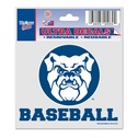 Butler University Bulldogs Baseball - 3x4 Ultra Decal