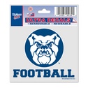 Butler University Bulldogs Football - 3x4 Ultra Decal