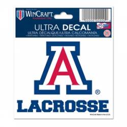 University Of Arizona Wildcats Lacrosse - 3x4 Ultra Decal