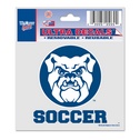 Butler University Bulldogs Soccer - 3x4 Ultra Decal
