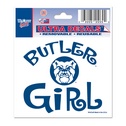 Butler University Bulldogs Girl - 3x4 Ultra Decal