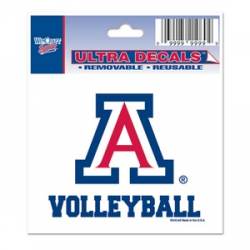 University Of Arizona Wildcats Volleyball - 3x4 Ultra Decal