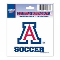 University Of Arizona Wildcats Soccer - 3x4 Ultra Decal