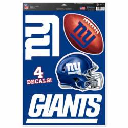 New York Giants - Set of 4 Ultra Decals