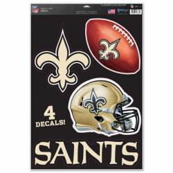New Orleans Saints - Set Of 4 Ultra Decals