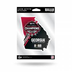 University Of Georgia Bulldogs 2022 National Champions - Home State Vinyl Sticker