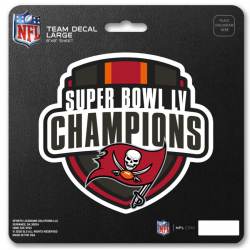 Tampa Bay Buccaneers 2021 Super Bowl Champions Logo - Vinyl Sticker