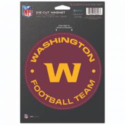 Washington Football Team - 6" Die Cut Magnet
