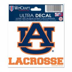 Auburn University Tigers Lacrosse - 3x4 Ultra Decal