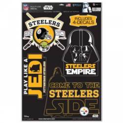 Pittsburgh Steelers Star Wars Yoda - Set of 4 Ultra Decals