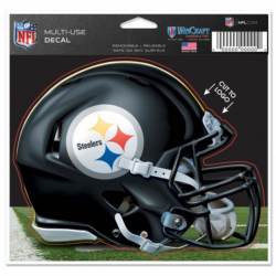 Pittsburgh Steelers Helmet - 4.5x5.75 Die Cut Ultra Decal
