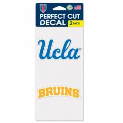 University Of California-Los Angeles UCLA Bruins - Set of Two 4x4 Die Cut Decals