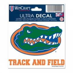University Of Florida Gators Track And Field - 3x4 Ultra Decal