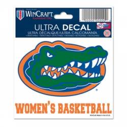 University Of Florida Gators Women's Basketball - 3x4 Ultra Decal