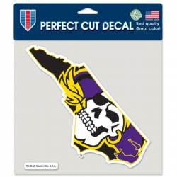 East Carolina University Pirates - 8x8 Full Color Die Cut Decal