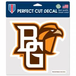 Bowling Green State University Falcons - 8x8 Full Color Die Cut Decal
