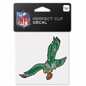Philadelphia Eagles Retro Logo - 4x4 Die Cut Decal