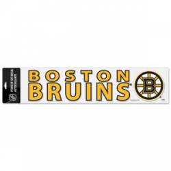 Boston Bruins - 4x17 Die Cut Decal