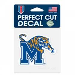 University Of Memphis Tigers - 4x4 Die Cut Decal