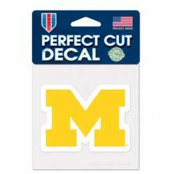 University Of Michigan Wolverines - 4x4 Die Cut Decal