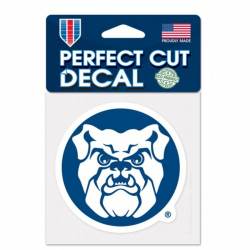 Butler University Bulldogs Round Logo - 4x4 Die Cut Decal