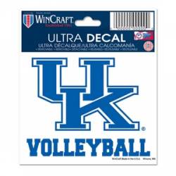 University Of Kentucky Wildcats Volleyball - 3x4 Ultra Decal