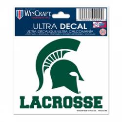 Michigan State University Spartans Lacrosse - 3x4 Ultra Decal