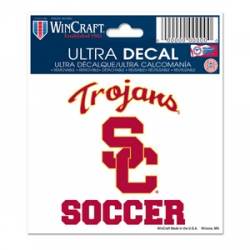 University Of Southern California USC Trojans Soccer - 3x4 Ultra Decal