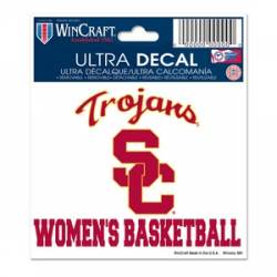 University Of Southern California USC Trojans Women's Basketball - 3x4 Ultra Decal
