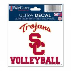 University Of Southern California USC Trojans Volleyball - 3x4 Ultra Decal