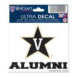 Vanderbilt University Commodores Alumni - 3x4 Ultra Decal