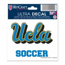 University Of California-Los Angeles UCLA Bruins Soccer - 3x4 Ultra Decal