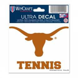 University Of Texas Longhorns Tennis - 3x4 Ultra Decal