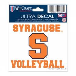 Syracuse University Orange Volleyball - 3x4 Ultra Decal